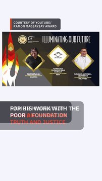 Catholic priest Flavie Villanueva wins Ramon Magsaysay Award