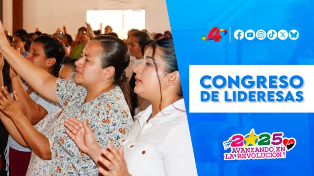 📖✨ Iglesias evangélicas celebran Congreso de Lideresas en Managua