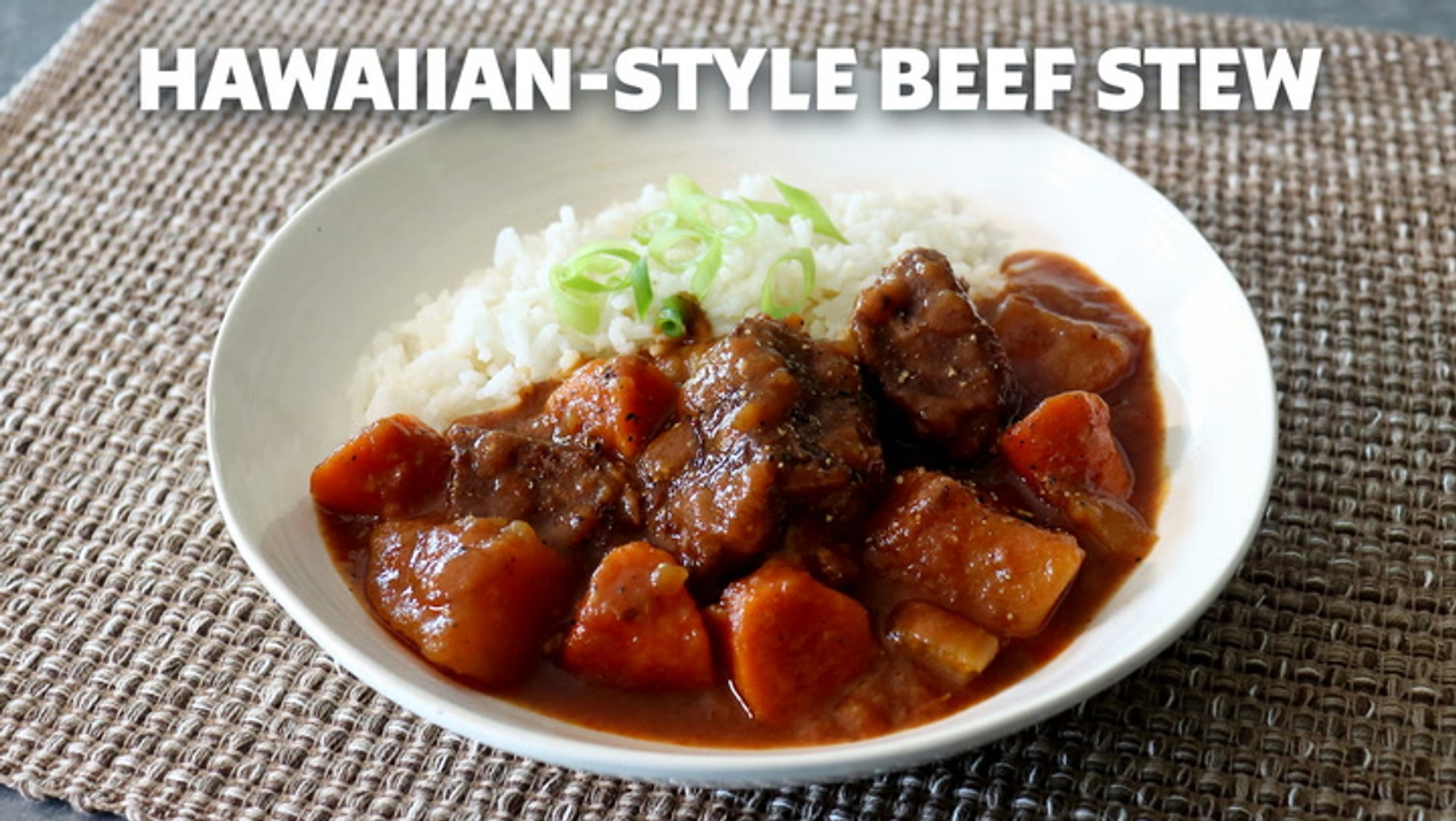 How to Make Chef John's Hawaiian-Style Beef Stew