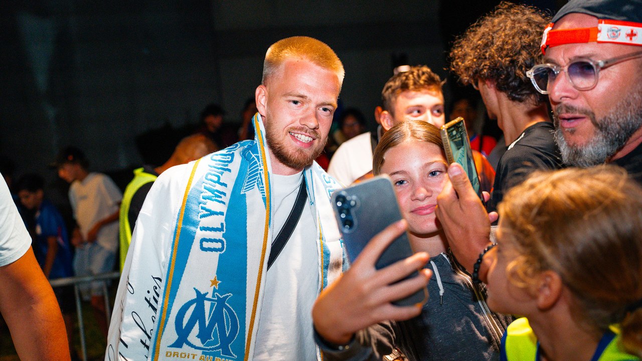 Les premiers pas d'Arthur Vermeeren à l'OM