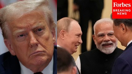 Trump Blasts India After Modi, Putin, Xi Hold Friendly Photo Op At SCO Summit
