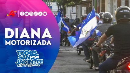 🇳🇮🎖️ Patriótico inicio de septiembre en Rivas con diana motorizada en honor a héroes y mártires