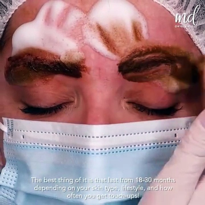 Long-lasting brows using the microblading technique!