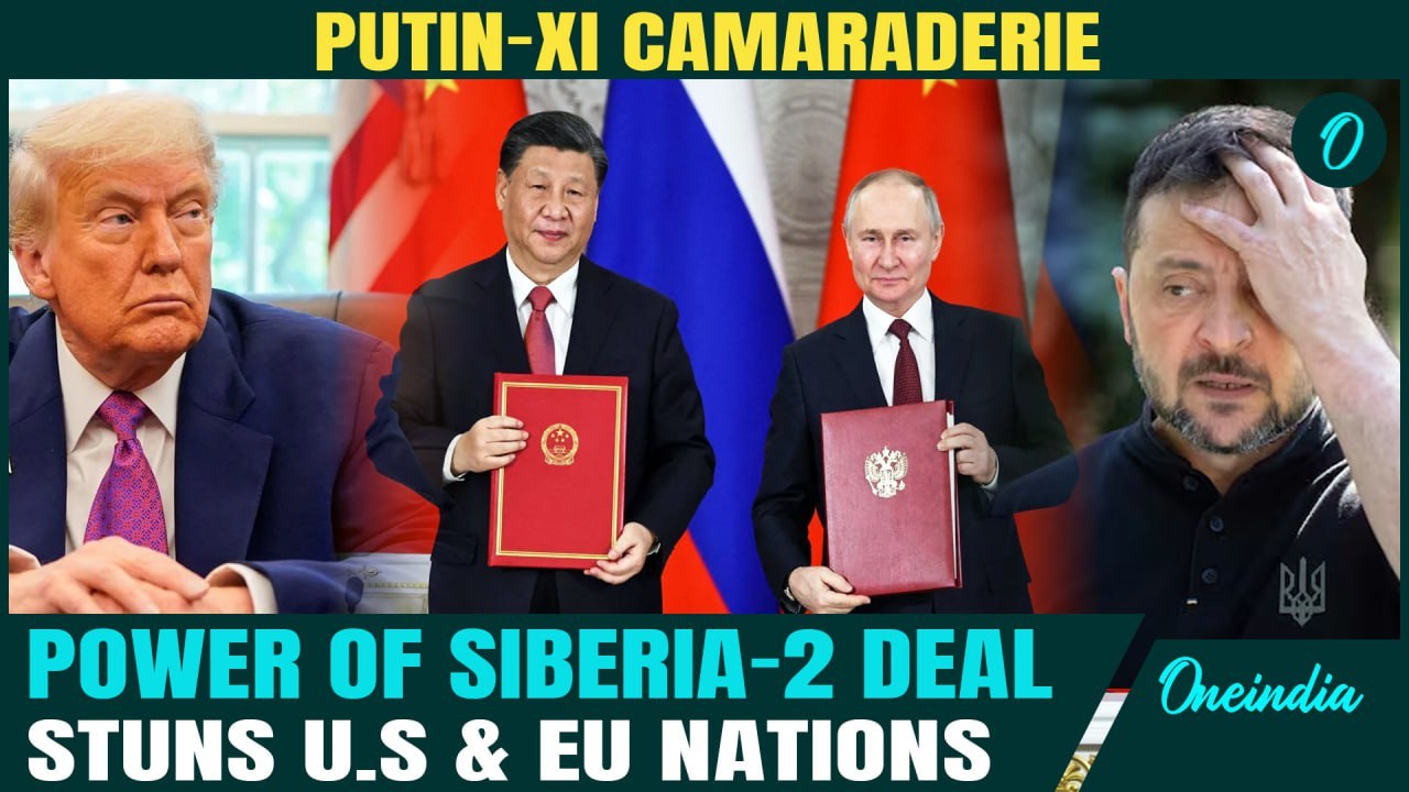 Russia-China Sign ‘Power of Siberia-2’ Gas Pipeline Deal |Trump, Zelensky, EU in SHOCK | Ukraine War