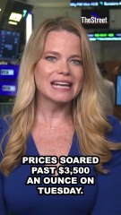 Gold price rises to more than $3,500 an ounce
