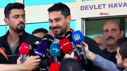 İlkay Gündoğan İstanbul'da!.. 'Galatasaray için çok bekledim…'