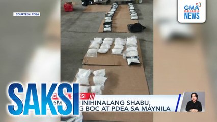 P476M na hinihinalang shabu, nasabat ng BOC at PDEA sa Maynila | Saksi