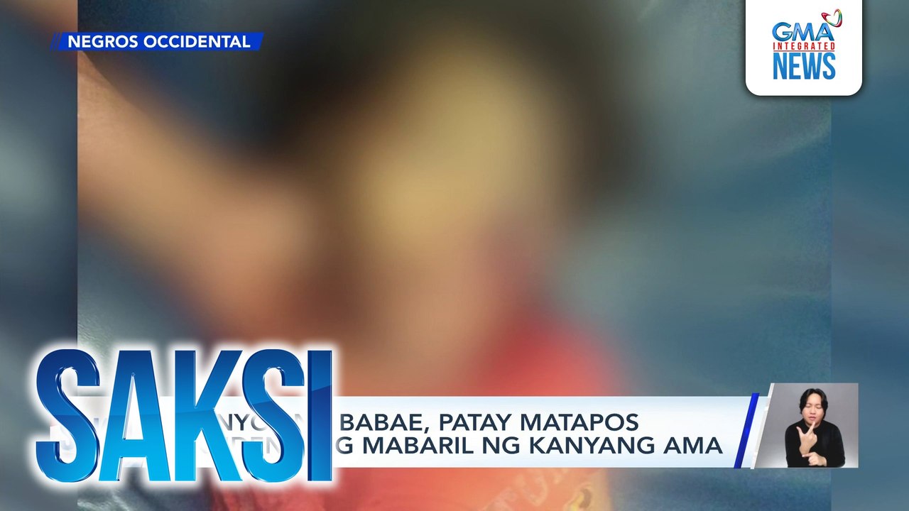 6-anyos na babae, patay matapos aksidenteng mabaril ng kanyang ama | Saksi