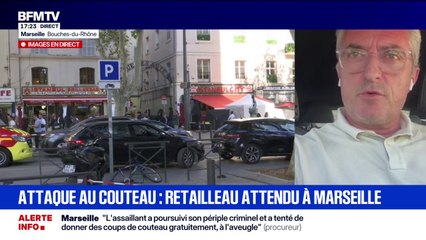 Attaque au couteau: "Ces policiers ont permis à Marseille d'être débarrassé d'une ordure", lance Stéphane Ravier, sénateur divers droite des Bouches-du-Rhône