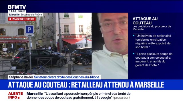 Attaque au couteau à Marseille: On n'a pas besoin de monsieur Retailleau pour des promesses qu'il ne tiendra pas , fustige Stéphane Ravier, sénateur divers droite des Bouches-du-Rhône
