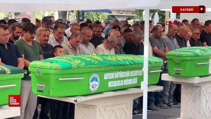 Kayseri'de husumetlisi tarafından öldürülen taksiciye veda