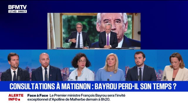 Marschall Truchot : Consultations à Matignon, Bayrou perd-il son temps ? - 02/09