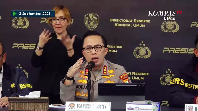 [FULL] Polisi Ungkap Peran 6 Tersangka Termasuk Delpedro Marhaen atas Demo Ricuh 25-28 Agustus 2025