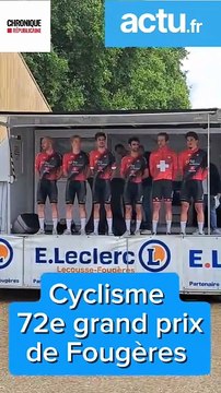 Cyclisme Grand prix de Fougères 2025