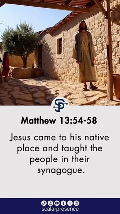 Matthew 13:54–58 #Matthew135458 #JesusInNazareth #BasilicaMinoreDelStoNiñodeCebu #GospelOfMatthew