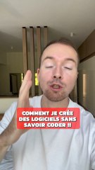 Créer des logiciels sans savoir coder