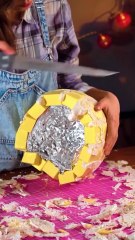 DIY Stylish Helmet from Foam and Foil?! 😜⚡️