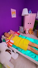 He Never Dreamed of Swimming in a Bed! 😱🛏️ #funny