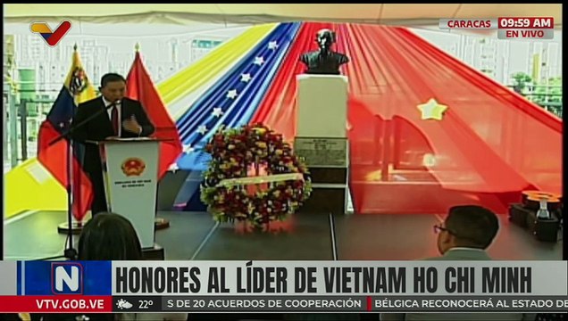 Autoridades nacionales lideran conmemoración de la siembra de Ho Chi Minh
