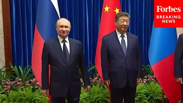 Russian President Vladimir Putin Meets With Chinese President Xi Jinping In Beijing