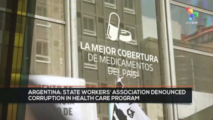 FTS 12:30 02-09: Argentina: State Workers´ Association denounced corruption in health care program
