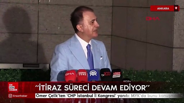 Ömer Çelik'ten 'CHP İstanbul İl Kongresi' yanıtı: MYK'da bunu konuşmadık