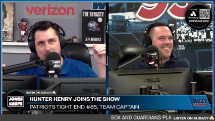 Jones & Keefe: Hunter Henry on being named a captain alongside Drake Maye