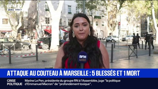 Attaque au couteau à Marseille: cinq personnes blessées, dont une en urgence absolue