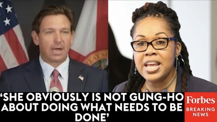 Florida Governor Ron DeSantis Slams Florida State Attorney's 'Liberal Approach' To Crime