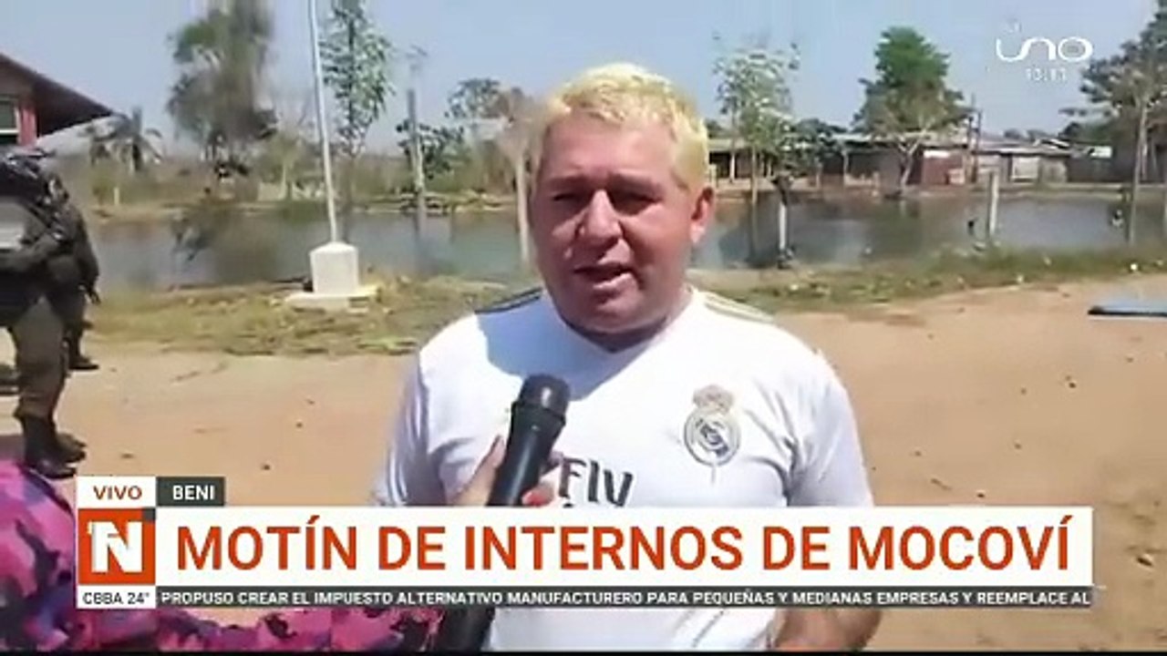 MOTÍN DE INTERNOS DE MOCOVÍ