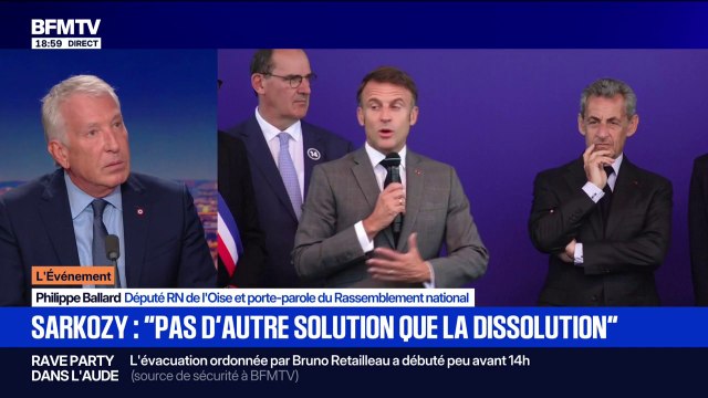 Sur l'Arc républicain, je pense que Nicolas Sarkozy est un peu plus évolué qu'Emmanuel Macron , souligne Philippe Balard, député RN de l'Oise