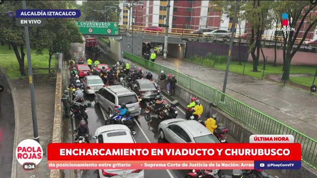 Fuertes lluvias provocan inundaciones en la CDMX | DPC con Paola Rojas