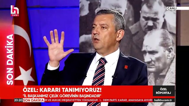 Özgür Özel: Gürsel Tekin'i partiden ihraç ettik!
