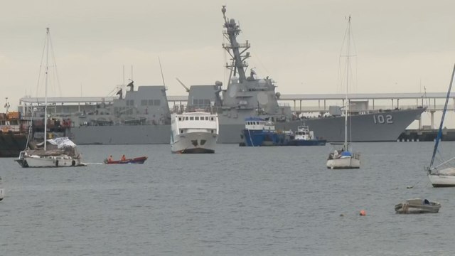 Subadministradora del canal de Panamá resta importancia a transito de buques de guerra de EEUU