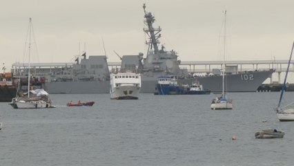 Subadministradora del canal de Panamá resta importancia a transito de buques de guerra de EEUU