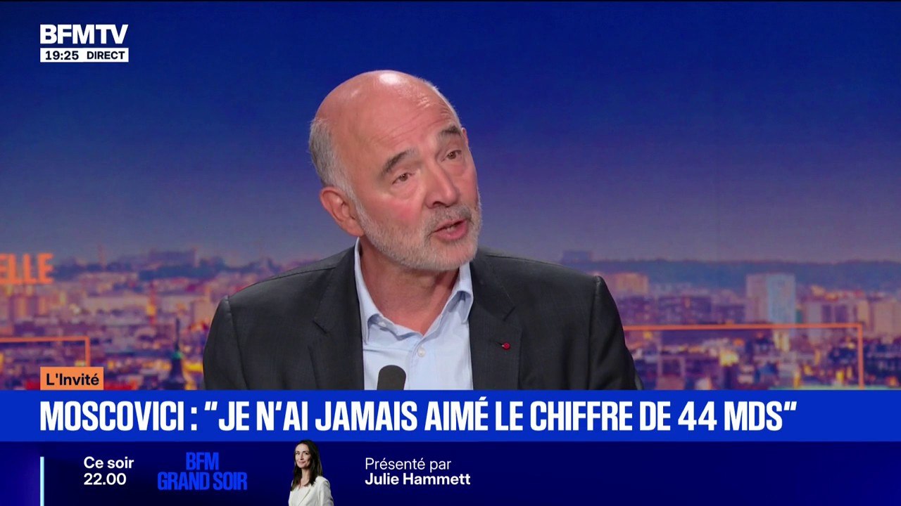 Crise politique: "Un pays ne peut pas fonctionner sans budget", affirme Pierre Moscovici, premier président de la Cour des comptes