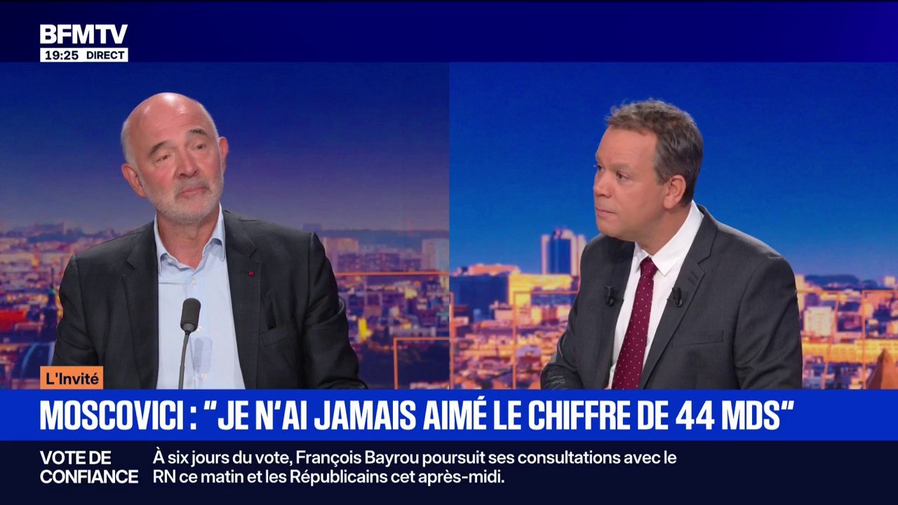 Dette: "Je n'ai jamais aimé le chiffre de 44 milliards", indique Pierre Moscovici, premier président de la Cour des comptes