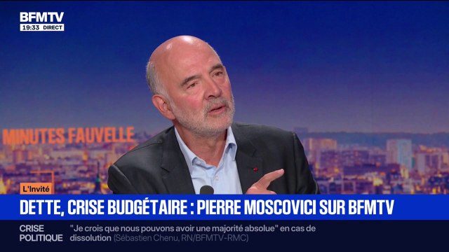 Crise politique: S'il n'y a pas de gouvernement on va retourner aux urnes , assure Pierre Moscovici, premier président de la Cour des comptes
