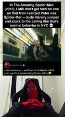 In THE AMAZING SPIDER-MAN (2012) - How no one realized that Peter is Spider-Man