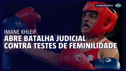 Boxeadora argelina Imane Khelif abre batalha judicial contra testes de feminilidade
