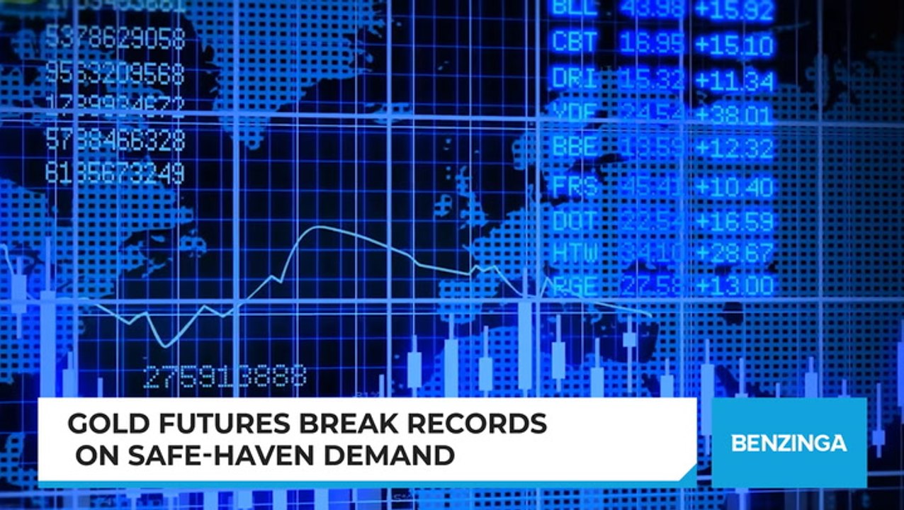 Gold Futures Break Records On Safe-Haven Demand