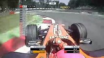 F1 – Sakon Yamamoto (Spyker Ferrari V8) Onboard – Italy 2007