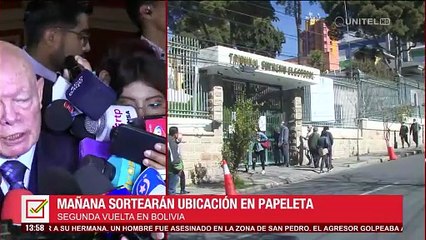 TSE sorteará franjas de la papeleta electoral de la segunda vuelta