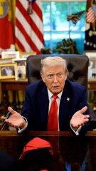 Trump habla del ataque a una supuesta narcolancha venezolana