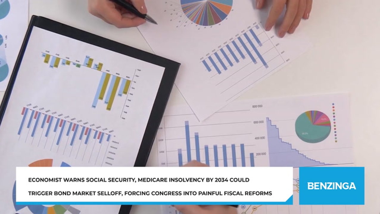 Economist Warns Social Security, Medicare Insolvency By 2034 Could Trigger Bond Market Selloff, Forcing Congress Into Painful Fiscal Reforms