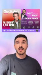 Tout beau tout neuf et Quotidien, quel est le premier talk show de France ?