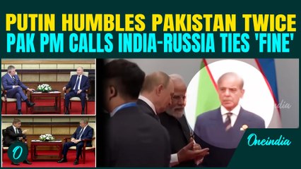 After Putin’s SNUB, Pak PM Shehbaz Sharif BEGS For Russia’s Attention|Calls India–Russia Ties ‘Fine’