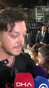 Mesut Özil'e Fenerbahçe ve İlkay Gündoğan soruldu