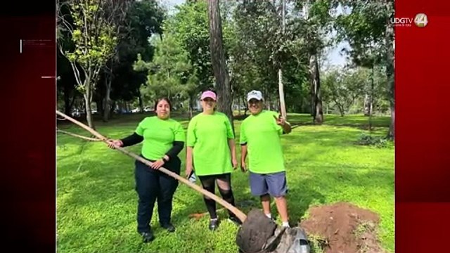 Con apoyo de voluntarios, Fundación Traxión y Bosques Urbanos reforestan Los Colomos