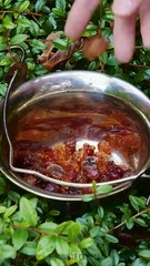 An unusual drink according to traditional recipes from tree resin 🍹